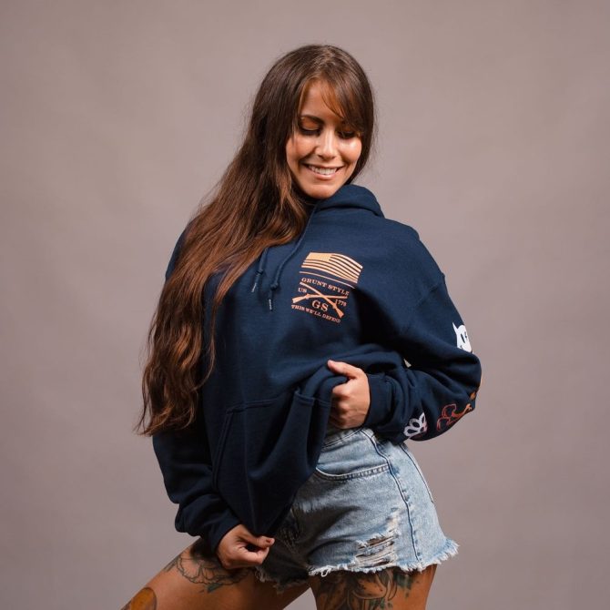 Women's Free & Easy Hoodie - Navy - Image 2