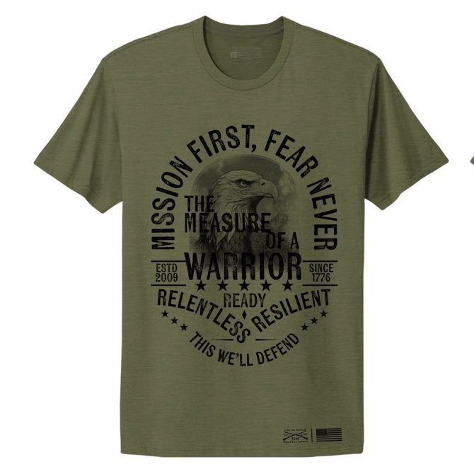 Women's Mission First Boyfriend Fit T-Shirt - Military Green - Image 6