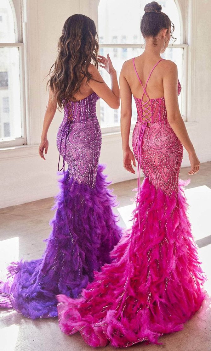 Embellished Sleeveless Prom Gown - Image 13