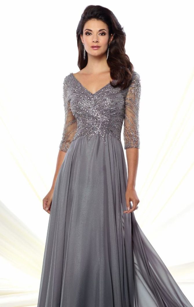 116950W Mother of the Bride Dress - Image 3