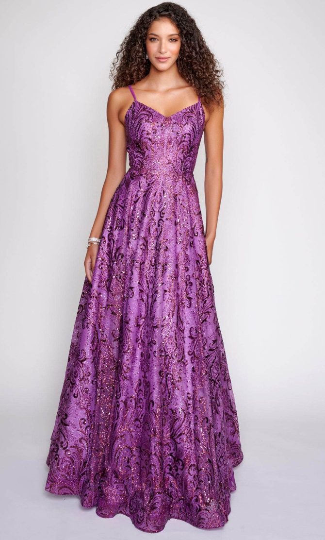 Sleeveless Embellished Prom Gown - Image 2